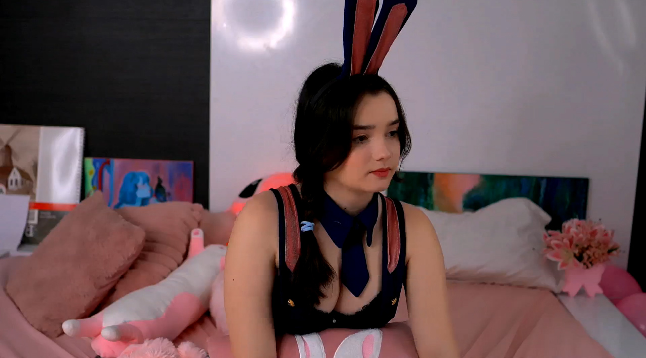YunaHaruno Hops Into A Beautiful Bunny Costume