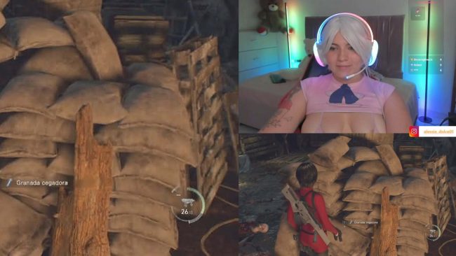Alessia_dolce Takes Control Of Ada Wong As Elizabeth Liones