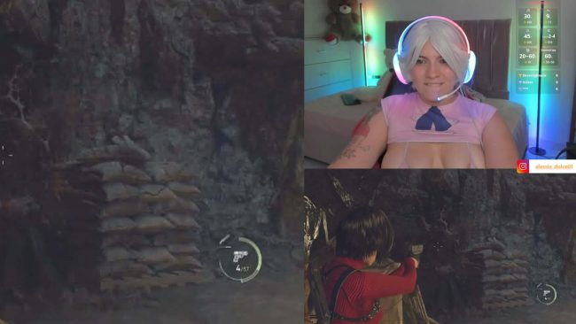 Alessia_dolce Takes Control Of Ada Wong As Elizabeth Liones