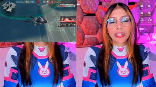 Devilish D.Va LunaAridi Blasts Her Way Through Valorant