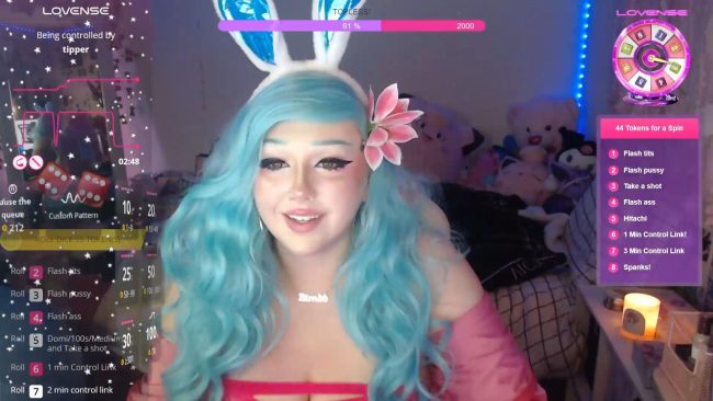 MilkyyyBunny Hops Around As A Cute Bunny