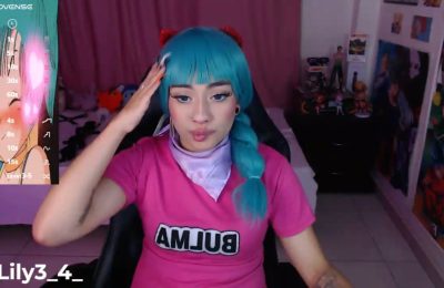 Lily34_ Shows Off Her Colorful Bulma Style