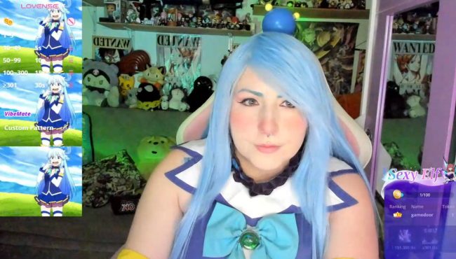 Cannddyy_new Becomes The Goddess Of Water