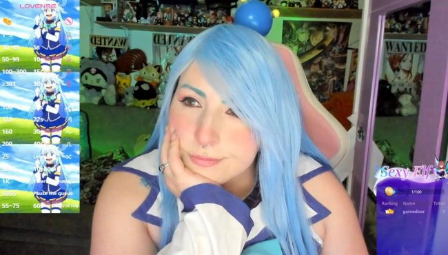 Cannddyy_new Becomes The Goddess Of Water