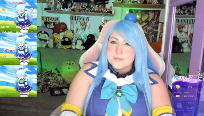 Cannddyy_new Becomes The Goddess Of Water