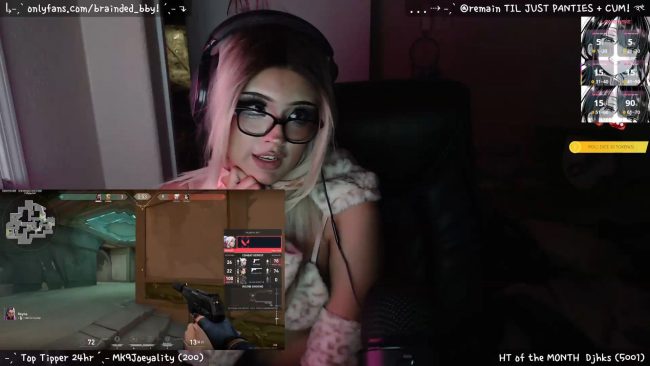 Braindedbby Blasts Her Way Through Valorant
