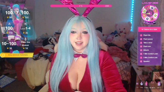 Cute Bunny Bouncyyy Shows Off Her Coloring Skills