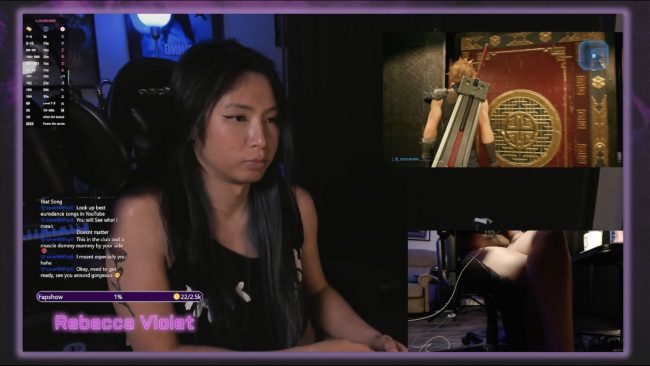 RebeccaViolet Does Some FF7R