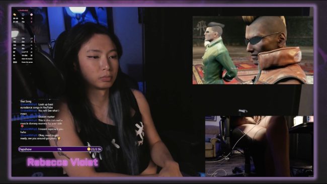 RebeccaViolet Does Some FF7R
