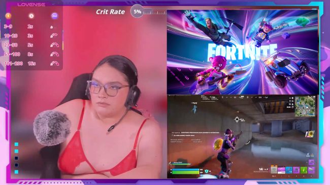Fortnite Gaming With Megaria_Blum