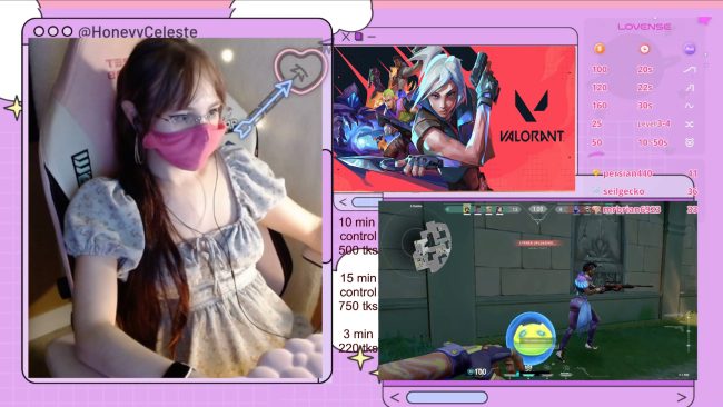 Valorant Gaming With HoneyyCeleste