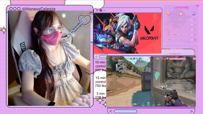 Valorant Gaming With HoneyyCeleste