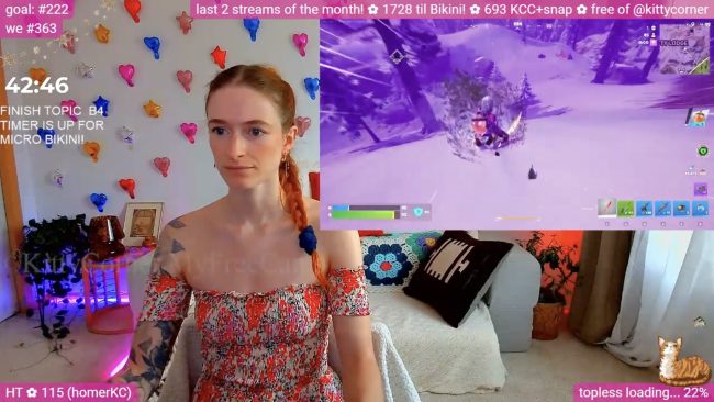 KittyCorner’s Fortnite Adventures