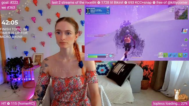 KittyCorner’s Fortnite Adventures