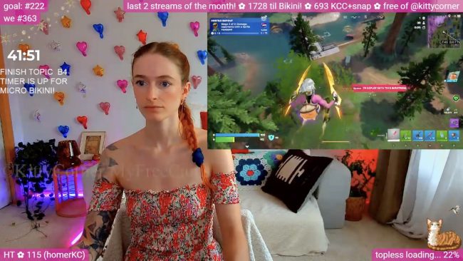 KittyCorner’s Fortnite Adventures