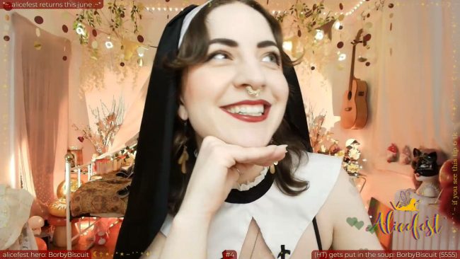 Aliceisonfire's Divinely Delightful Nun Show