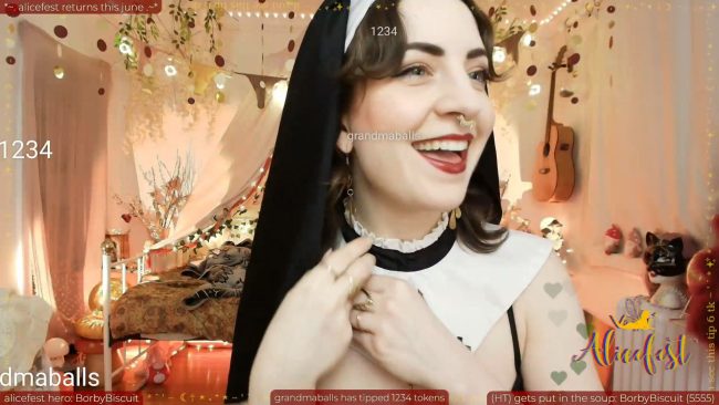 Aliceisonfire's Divinely Delightful Nun Show