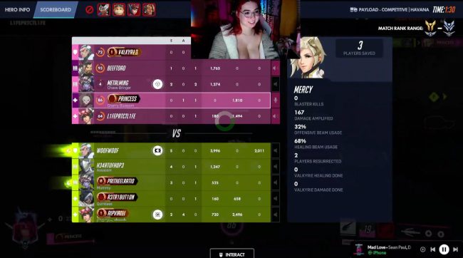 JessWhitmore Shows Some Mercy In Overwatch 2