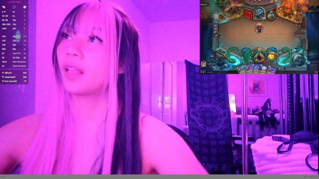 Amateuroras Shows Off Her Deck In Hearthstone