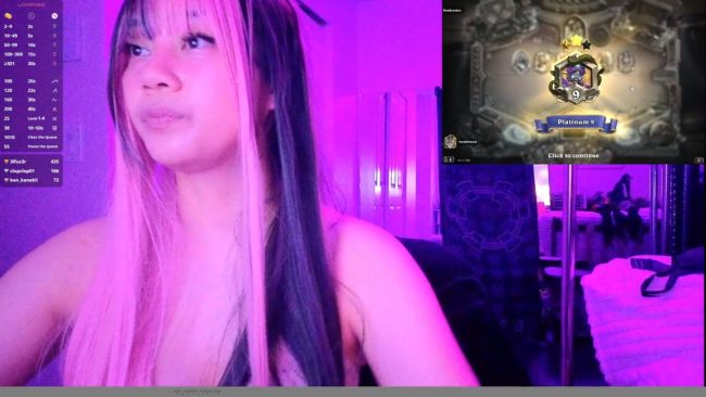 Amateuroras Shows Off Her Deck In Hearthstone
