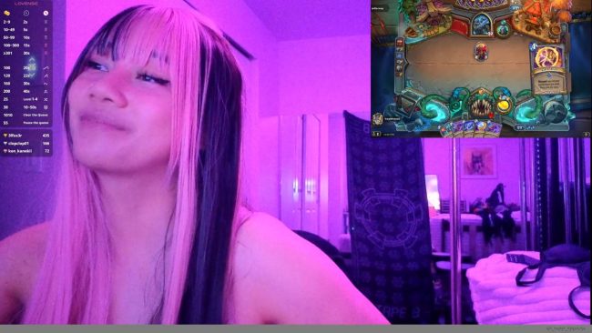 Amateuroras Shows Off Her Deck In Hearthstone