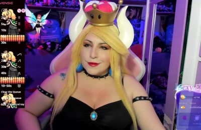 Cannddyy_new Takes Over The Mushroom Kingdom As Bowsette
