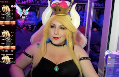Cannddyy_new Takes Over The Mushroom Kingdom As Bowsette