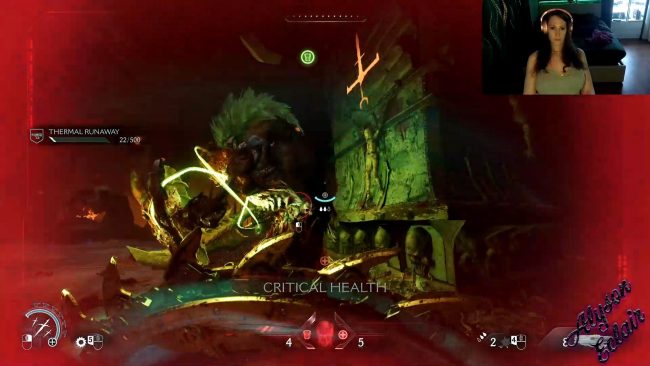 AlysonEclair Blasts Her Way Through Doom: The Dark Ages
