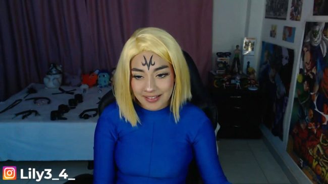 Lily34_ Goes Super Saiyan As Vegeta