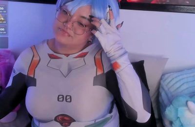 Luckyleah's Cute And Colorful Rei Ayanami Cosplay Show