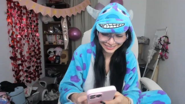 Moonlady6 Joins Monsters Inc. As Sulley