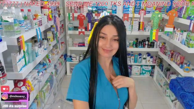 Sexy Doctor Swmilena_hot_ Has Her Pharmacy Ready For The World Cup