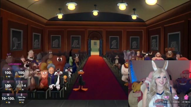 A Space Jam Movie Night With Bouncyyy's Lola Bunny