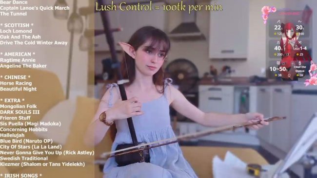 A Beautiful Musical Adventure With Cute Elf PetiteFiddler