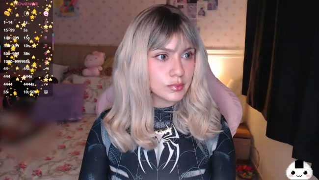 Angelytaxx Shows Off Her Symbiote Style