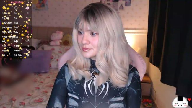 Angelytaxx Shows Off Her Symbiote Style