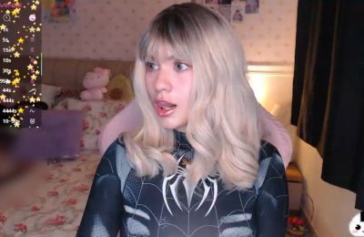 Angelytaxx Shows Off Her Symbiote Style