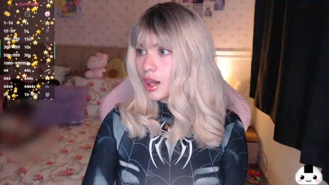 Angelytaxx Shows Off Her Symbiote Style