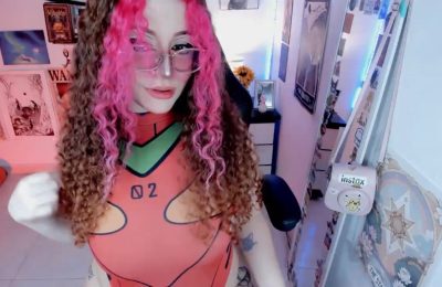 Readies To Pilot Her Evangelion