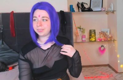 AlexxisSky Lets Her Demon Out As Raven