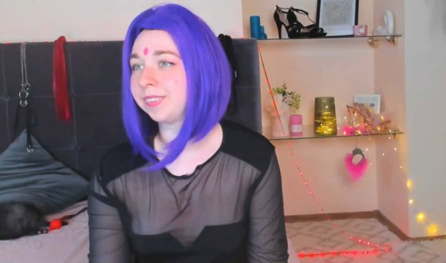 AlexxisSky Lets Her Demon Out As Raven