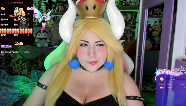 Cannddyy_new Rules Over The Mushroom Kingdom As Bowsette