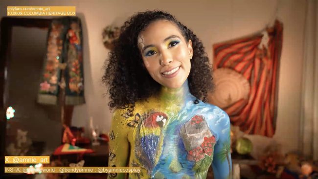 AMNIE_ Is A Piece Of Tropical Art