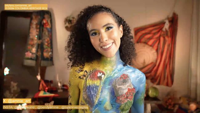 AMNIE_ Is A Piece Of Tropical Art
