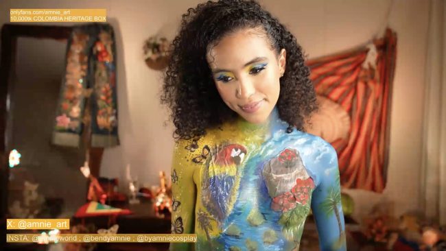 AMNIE_ Is A Piece Of Tropical Art