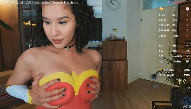 MissFine's Super-Heroic Bodypaint Show