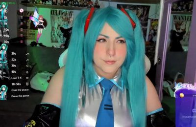 Cannddyy_new Shows Off Her Vocaloid Style