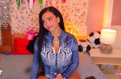MalaikaBrown Lets The Symbiote Take Over Her Spidey Suit