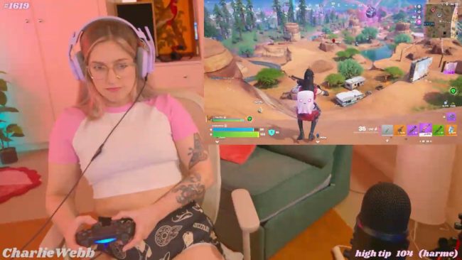 CharlieWebb's Cute And Colorful Fortnite Adventure