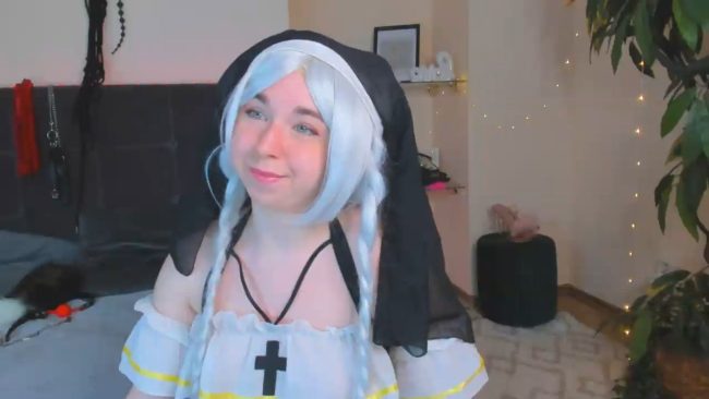 AlexxisSky Is A Simply Divine Nun